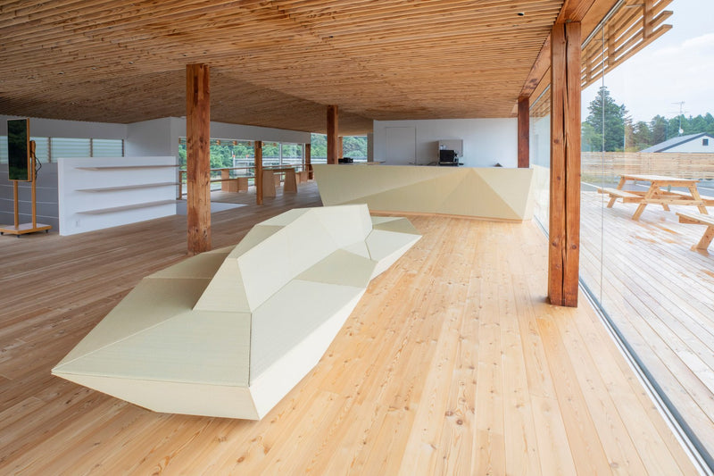 福島県玉川村 | 隈研吾氏デザイン畳ベンチ