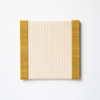 C022 - Tatami Coaster Aizu Cotton (Mustard)