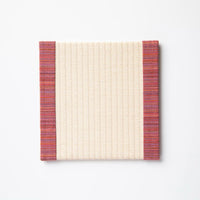 C023 - Tatami Coaster Aizu Cotton (Pink)