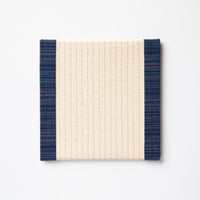 C025 - Tatami Coaster, Aizu Cotton (Navy)