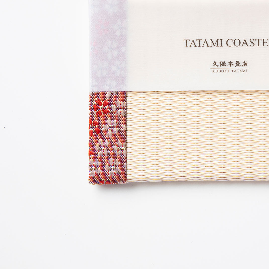 C055 - Tatami Coaster, Cherry Blossom