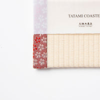 C055 - Tatami Coaster, Cherry Blossom