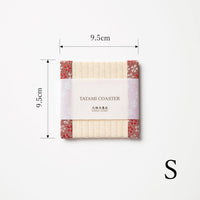 C055 - Tatami Coaster, Cherry Blossom