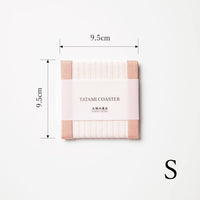 C081 - Tatami Coaster Pink