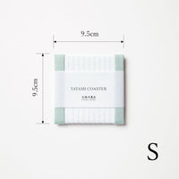 C082 - Tatami Coaster Blue