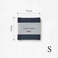 C201 - Tatami Coaster Indigo