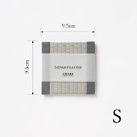 C205 - Dessous de verre Tatami Gris