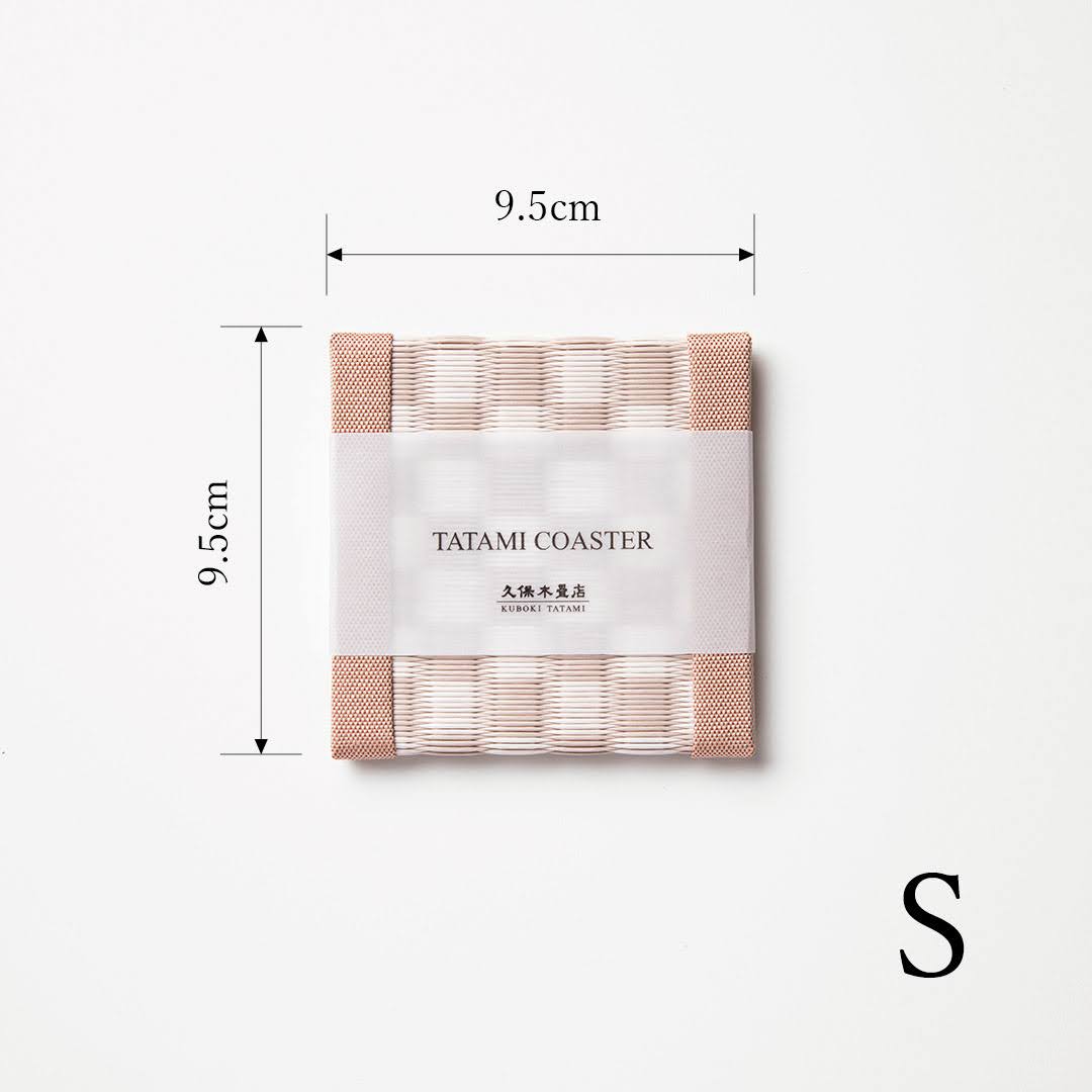 C302 - Tatami Coaster, Checkered Pink
