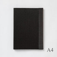 MBA4B - Livre de menus Tatami A4 Noir