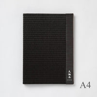 畳メニューブック（ロゴ入り）　A4　ブラック