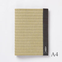 MBA4K_logo - Livre de menus Tatami (avec logo) A4 Igusa "Kiwame"