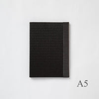 MBA5B - Livre de menus Tatami A5 Noir