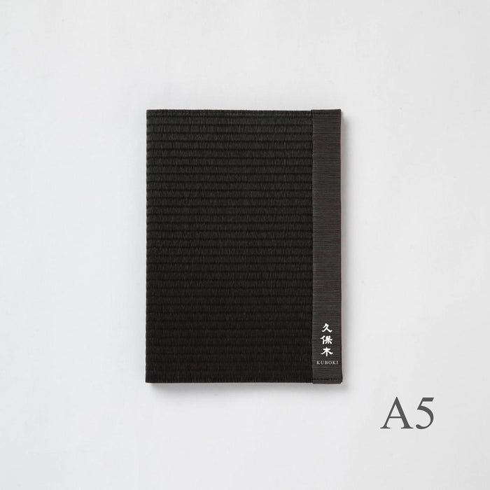 MBA5B_logo - Livre de menus Tatami (avec logo) A5 Noir