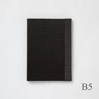 MBB5B - Livre de menus Tatami B5 Noir