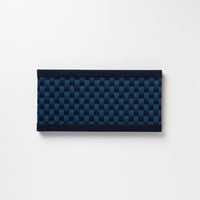 Mini Tatami Mat (Rectangular) - Ichimatsu Indigo