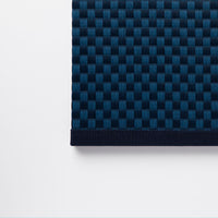 Mini Tatami Mat (Rectangular) - Ichimatsu Indigo
