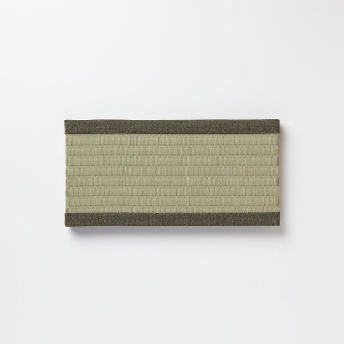 MTR12 - ミニ畳（長方形）　グリーン（引目）