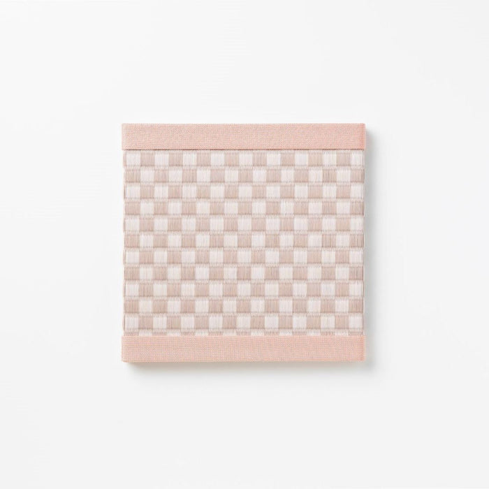 MTS02 - ミニ畳（正方形）　市松ピンク