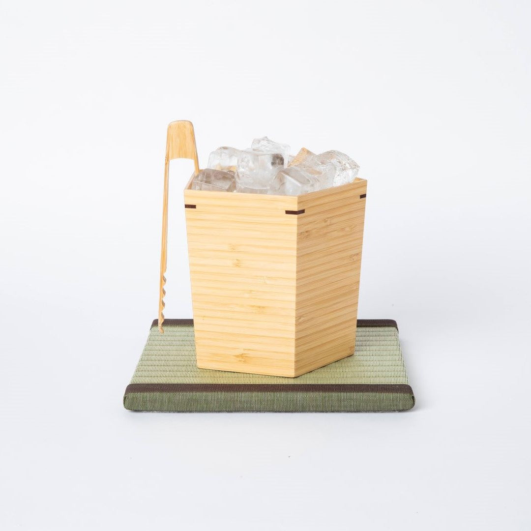 Mini Tatami Mat (Square) Green (Hikime)