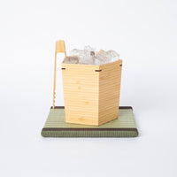 Mini Tatami Mat (Square) Green (Hikime)