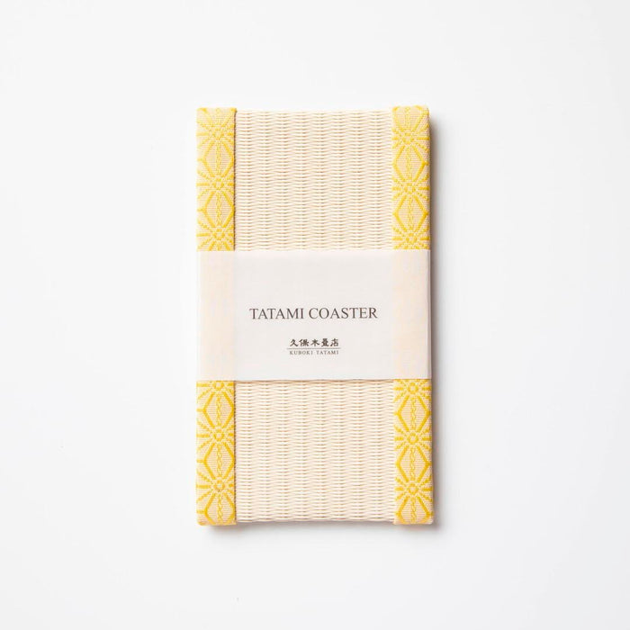 PP003 - スマートフォン置き　麻の葉（黄色）