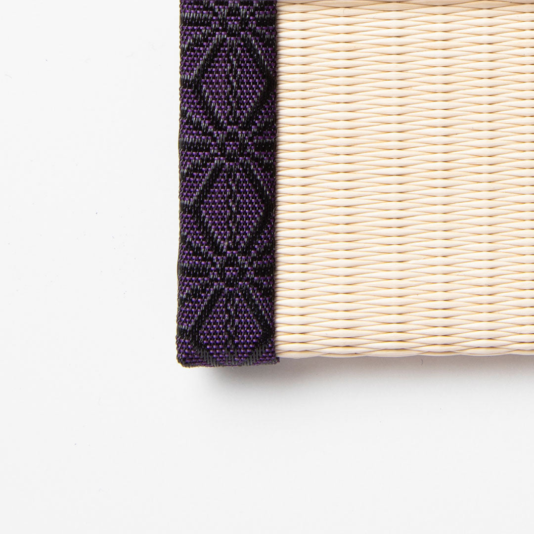 PP005 - Support pour smartphone, motif feuille de chanvre (violet)