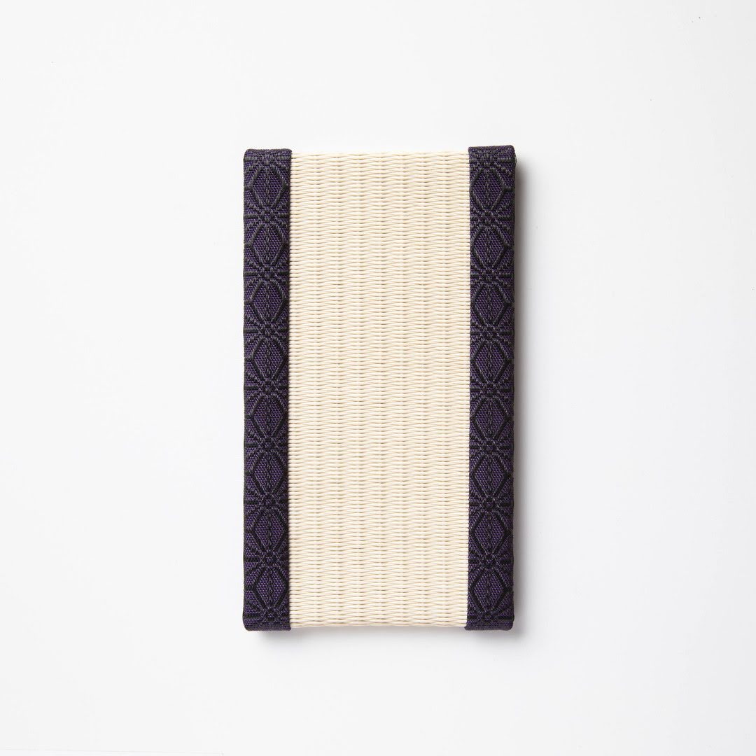 PP005 - Support pour smartphone, motif feuille de chanvre (violet)