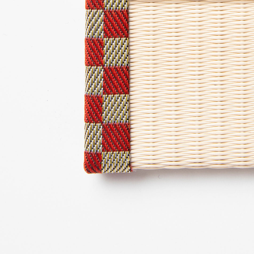 PP012 - スマートフォン置き　市松（赤）