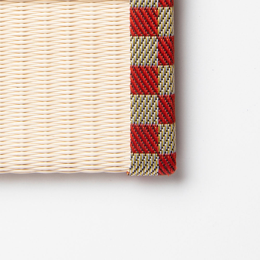 PP012 - スマートフォン置き　市松（赤）