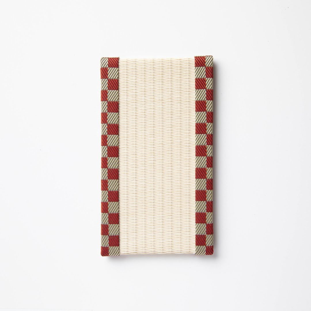 PP012 - スマートフォン置き　市松（赤）