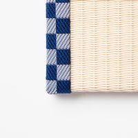 PP013 - Support pour smartphone à carreaux (bleu)