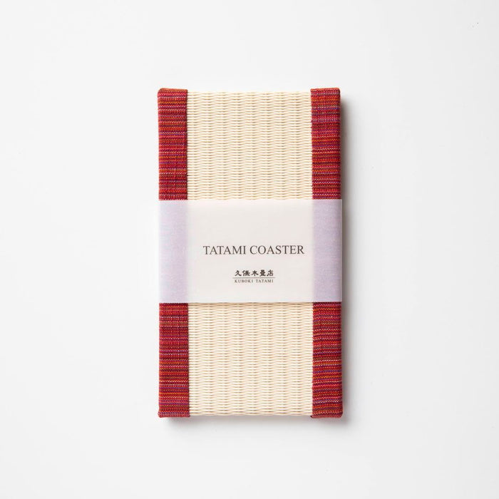 PP021 - スマートフォン置き　会津木綿（赤）