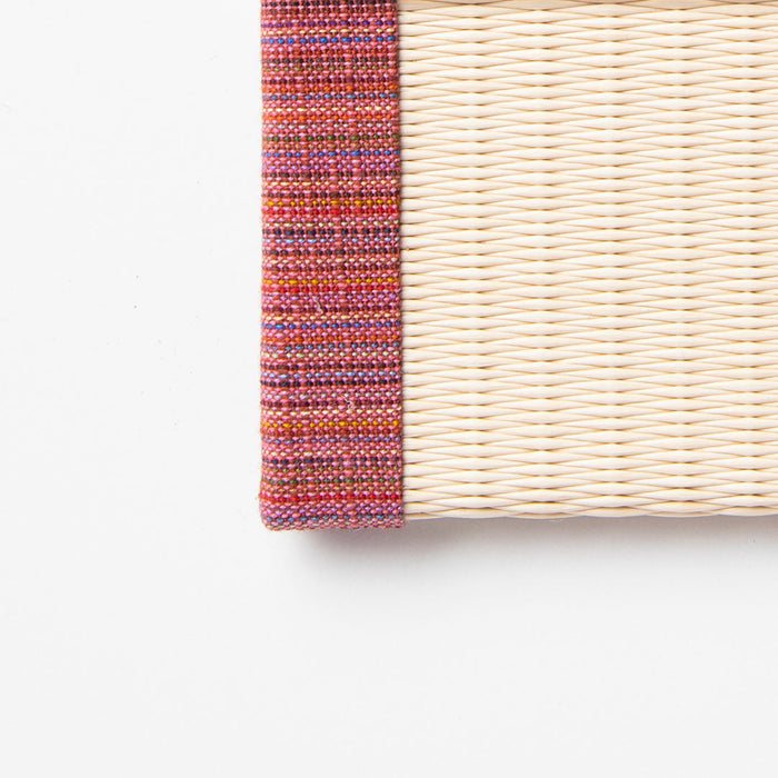 PP023 - スマートフォン置き　会津木綿（ピンク）