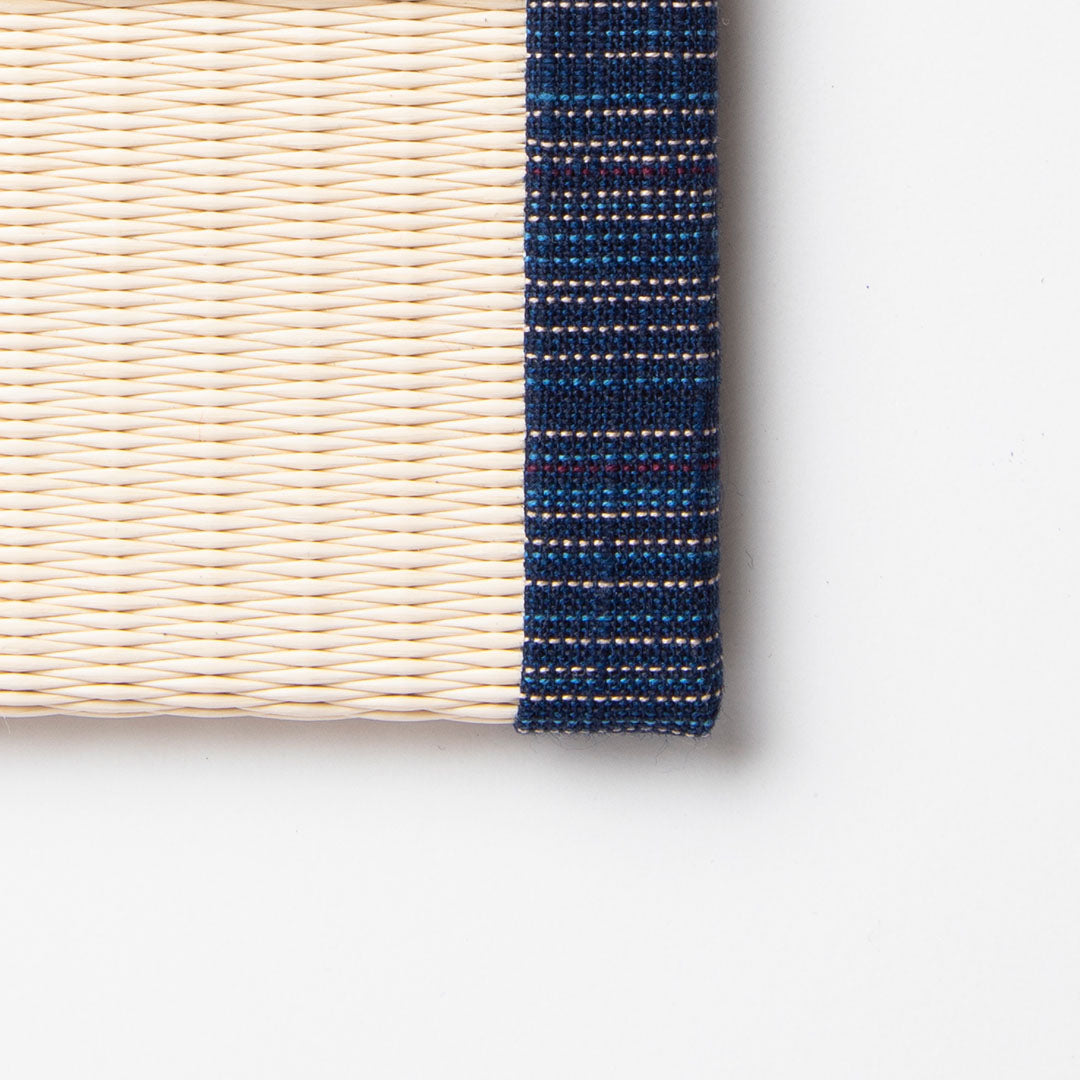 PP025 - スマートフォン置き　会津木綿（紺）