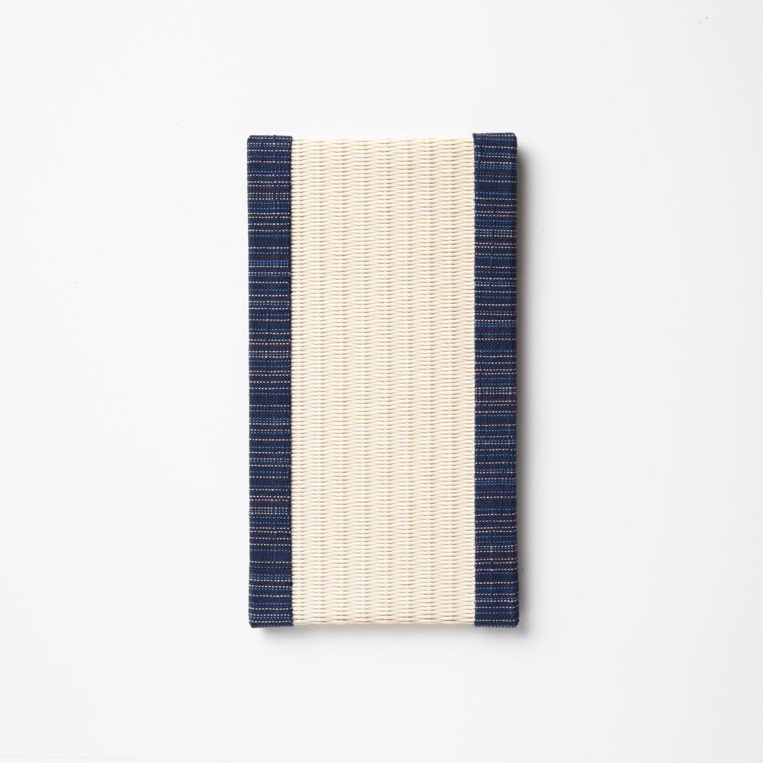 PP025 - スマートフォン置き　会津木綿（紺）