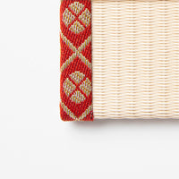 PP042 - スマートフォン置き　小紋高麗（赤）