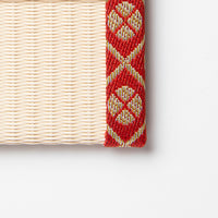 PP042 - スマートフォン置き　小紋高麗（赤）