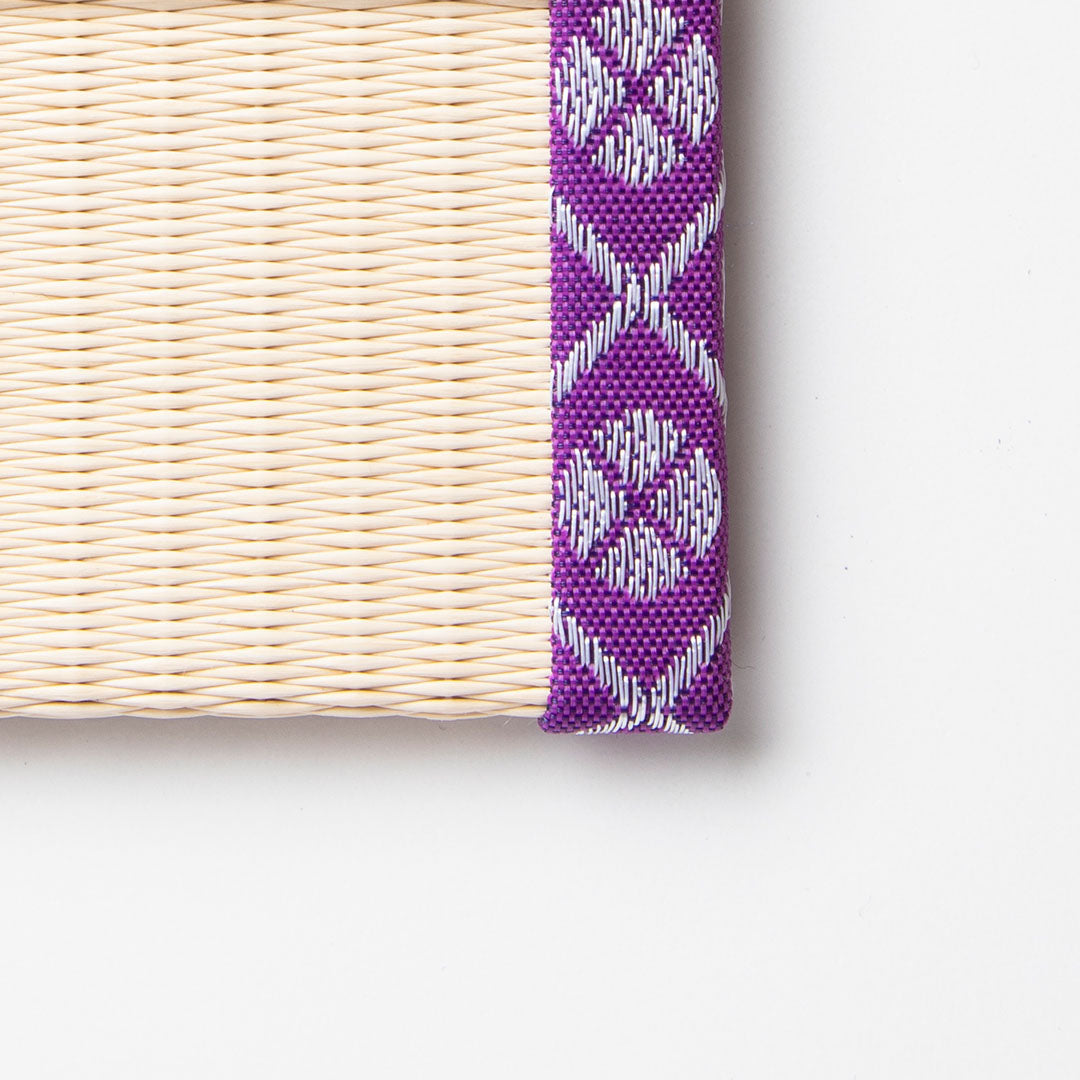 PP043 - スマートフォン置き　小紋高麗（紫）