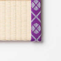 PP043 - スマートフォン置き　小紋高麗（紫）