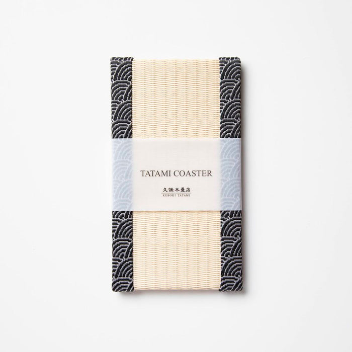 PP053 - スマートフォン置き　青海波（黒）