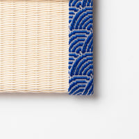 PP054 - Support pour smartphone, Seigaiha (Bleu)