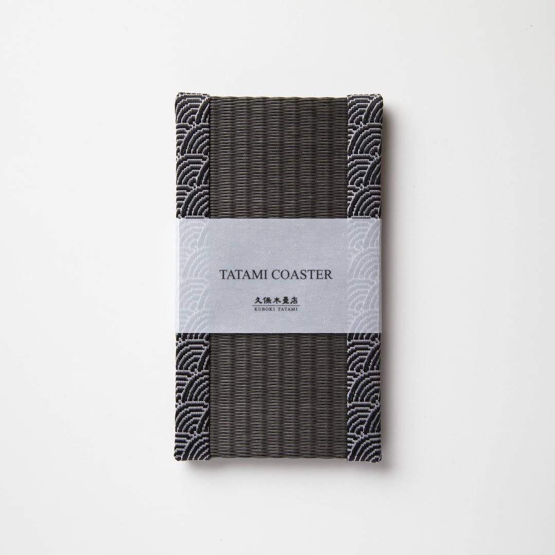 PP102 - Support pour smartphone, anthracite (motif Seigaiha)