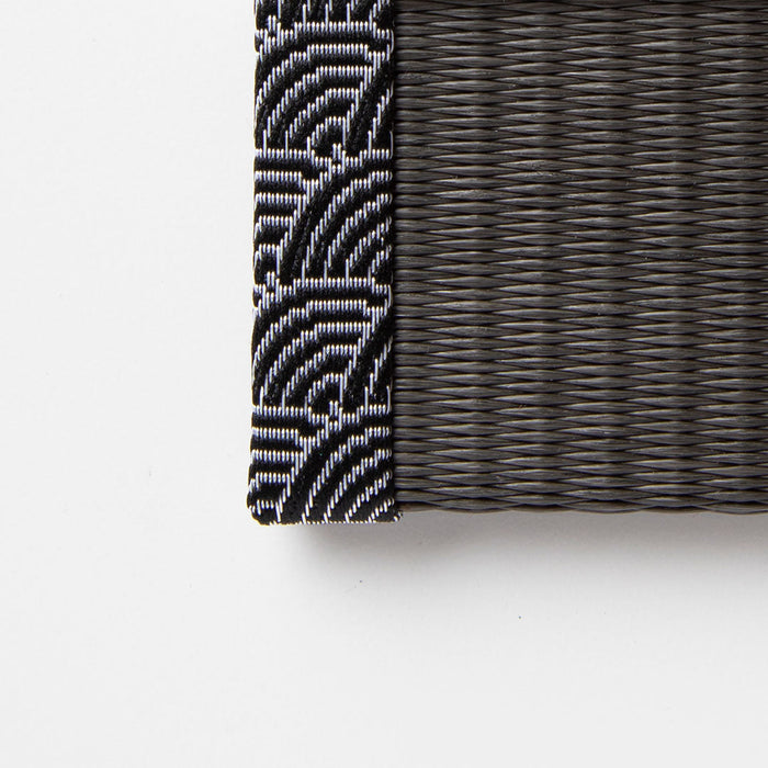 PP102 - スマートフォン置き　チャコール（青海波）