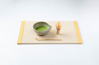 畳ランチョンマット 麻の葉（黄色）