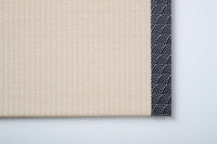 Tatami Placemat Seigaiha (Black)